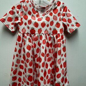Sweet Strawberry print dress